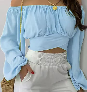 2023 Women's Off Shoulder Blouses