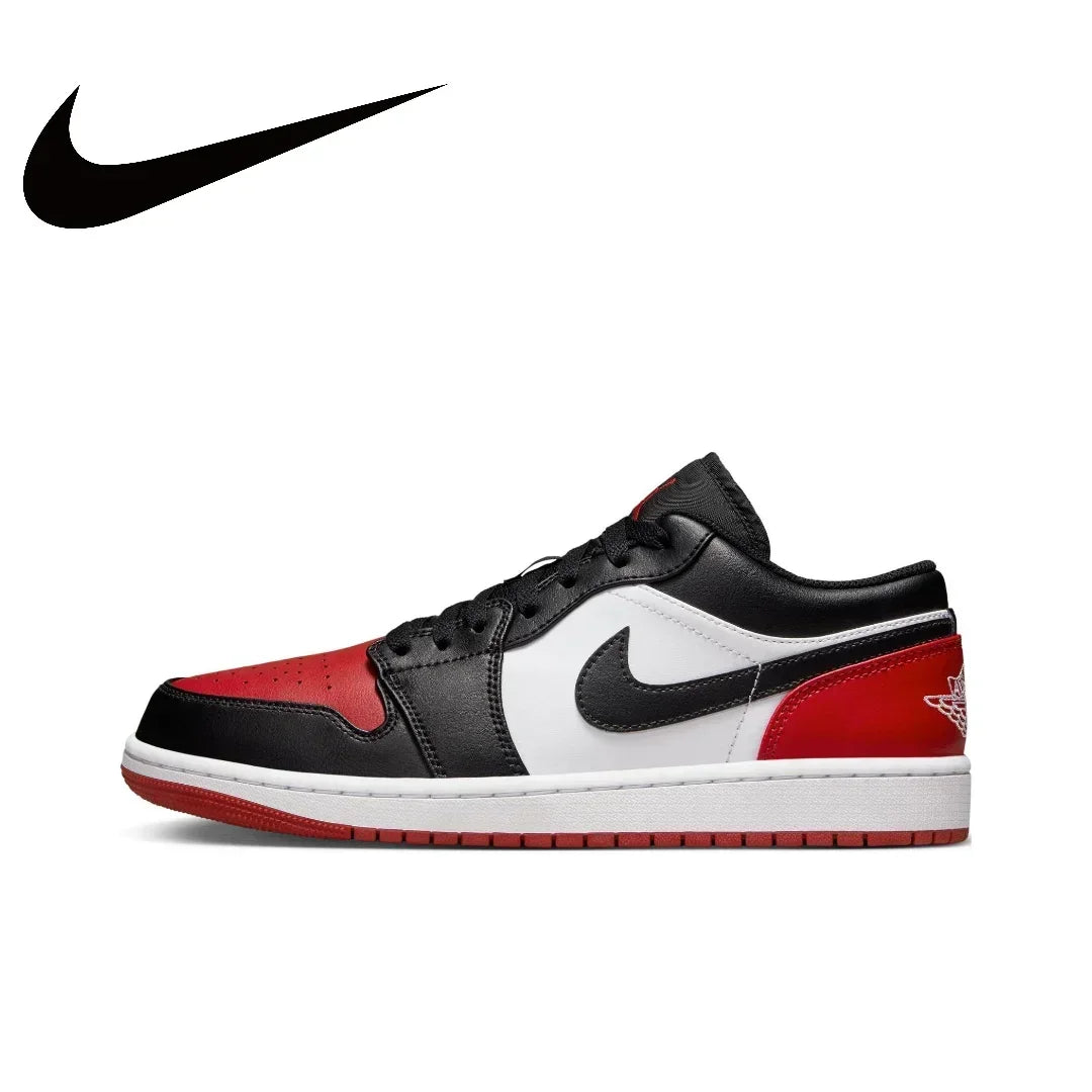Nike Original Air Jordan 1 Low Classic Retro Men's Basketball Shoes Fashion Trend Casual Sneakers