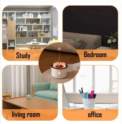 Creative Volcano Aromatherapy Humidifier