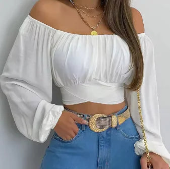 2023 Women's Off Shoulder Blouses