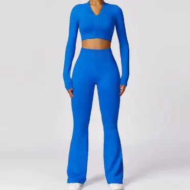Women's Seamless Yoga Set - Image #5