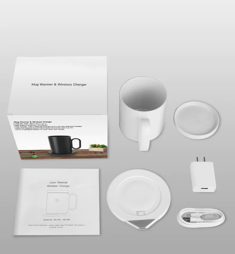 Wireless Charger Heating Coaster