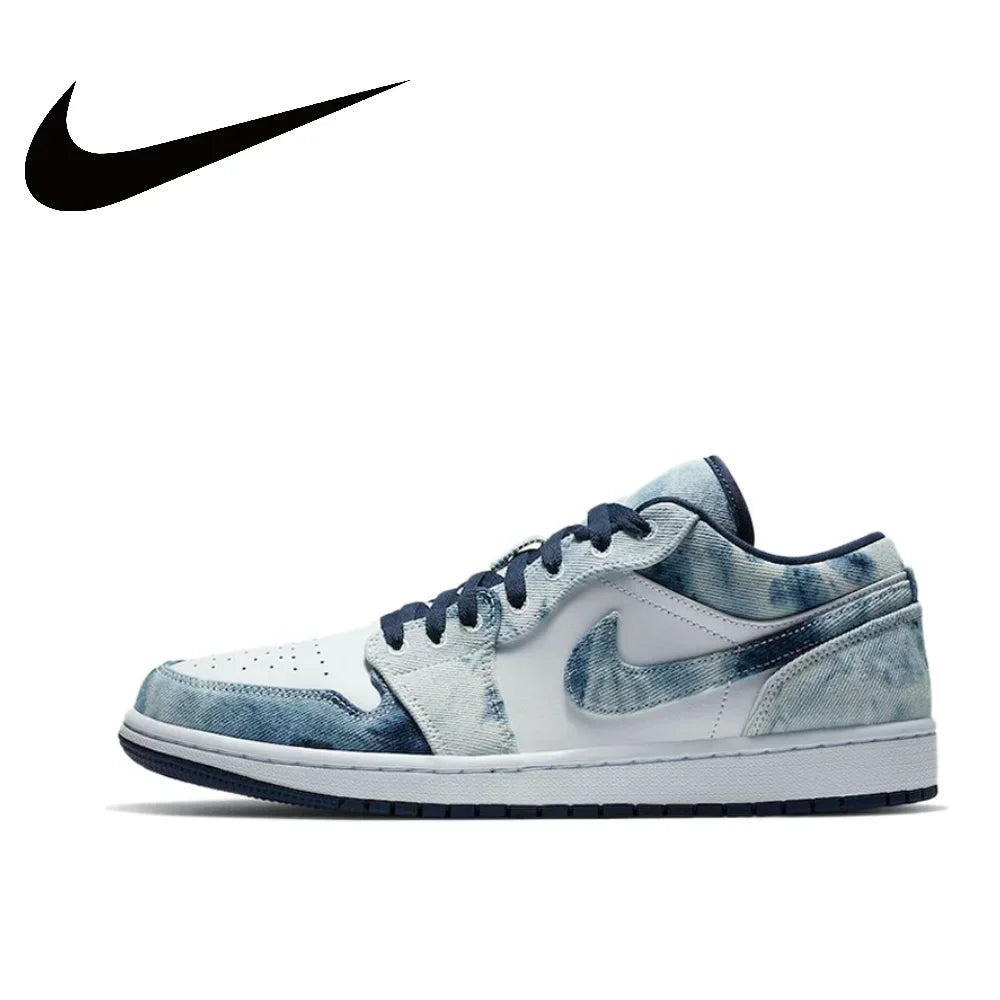 Nike Original Air Jordan 1 Low Classic Retro Men's Basketball Shoes Fashion Trend Casual Sneakers