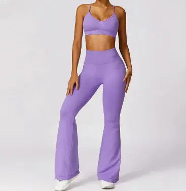 Women's Seamless Yoga Set - Image #6