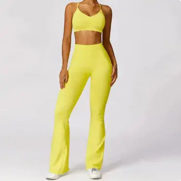 Women's Seamless Yoga Set - Image #7